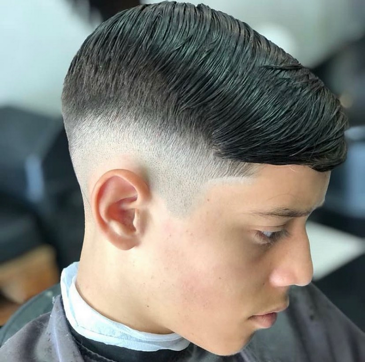 Interior da barbearia